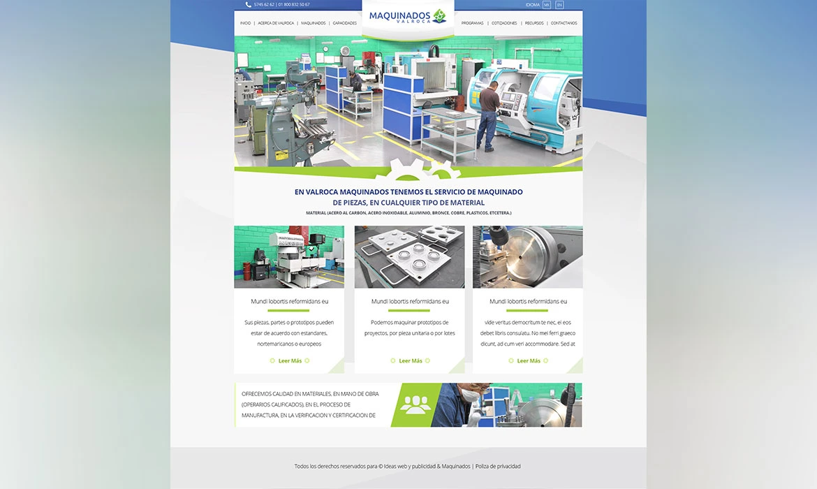 ideas-web-portadas-maquinados-valroca-pagina-web